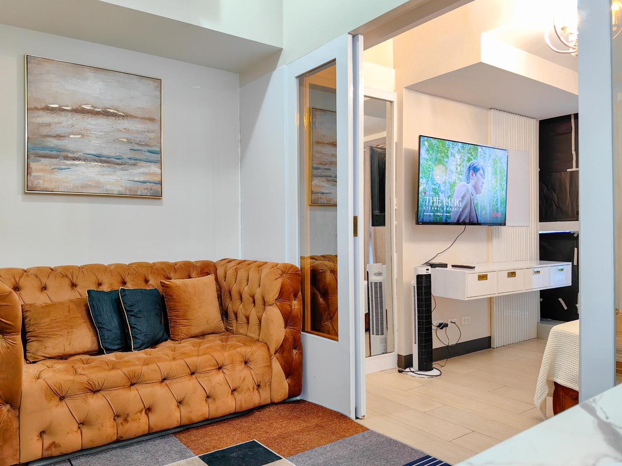 Modern 1Br In Uptown Bgc Taguig Exterior foto
